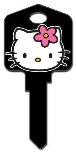 Hello Kitty Black Kwikset House Key (KW-SR2) von Hello Kitty