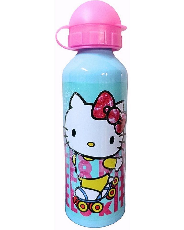 Hello Kitty Trinkflasche, Kinderflasche aus Aluminium 520 ml BPA frei von Hello Kitty
