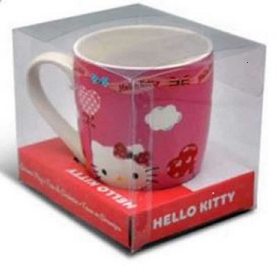 Hello Kitty Trinklernbecher Katze Sanrio für Kaffee und Tee - Kinder Becher, Kollektion, Tasse - Tee/Kaffee - Ideal Als Geschenk von Hello Kitty
