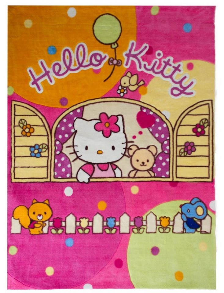 Teppich Hello Kitty 170 x 115 cm HK-BC-12, Hello Kitty, Rechteckig, Höhe: 5 mm von Hello Kitty