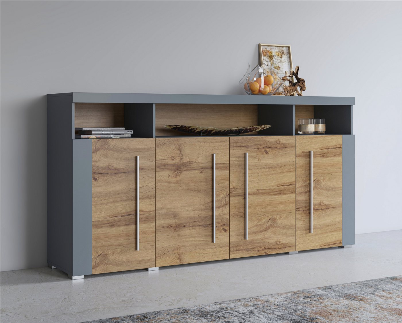 Helvetia Sideboard Roger, Breite 182 cm von Helvetia