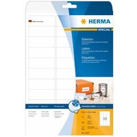 HERMA Inkjet-Etiketten A4 63.5x25.4 mm weiß Papier matt 825 St. von Herma