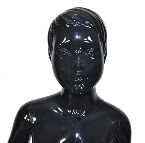 Schaufensterpuppe Junge Kind Glänzend Schwarz von HeuSa Tech
