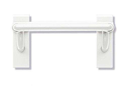 HEWI Klappsitz Serie 801 (Badhocker, Badsitz, Duschsitz) Farbe weiß, 478x428 mm, Sitzelement 60mm - 801.51.210 99 von HEWI