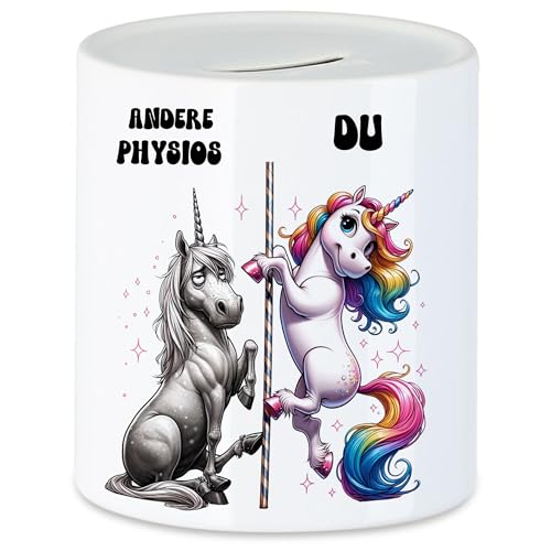 Hey!Print Andere Physios Du Einhorn Spardose Physiotherapie Manuelle Therapie Geschenkidee von Hey!Print