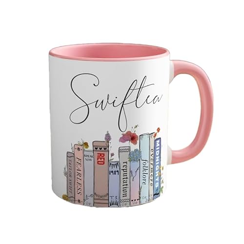HiCOZZIE Swiftea Kaffeetasse – Lustige Süße Tasse – Geschenk, für Frauen und Mädchen-Fans, Neuartige Kaffeetasse, Langlebig von HiCOZZIE