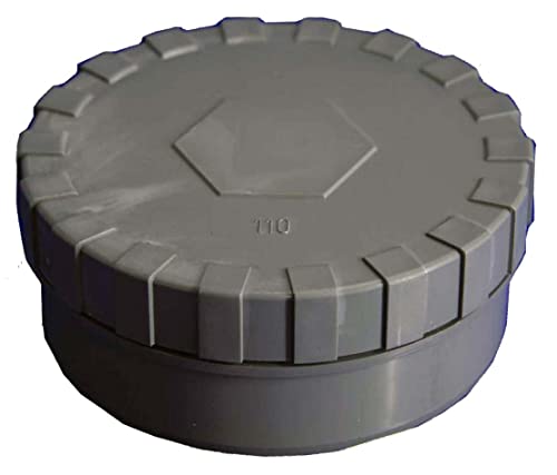Hidrotecnoagua PVC-Zubehör - Endkappe mit Register Durchmesser 32 von Hidrotecnoagua