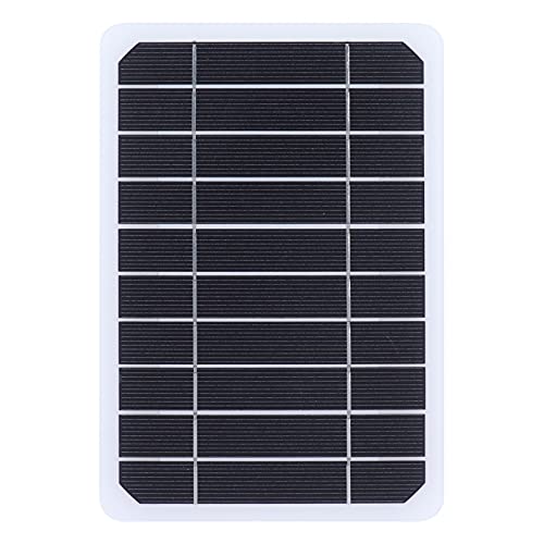 5W 5V Solarmodul, das Mobiles Netzteil Auflädt Outdoor-Solar-Ladegerät Monokristallin von Hililand
