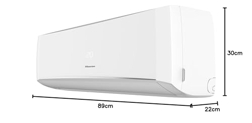 Hisense, Halo CBXS182AG, Monosplit 1 Inneneinheit 18000BTU, Kühlung und Heizung (5 kw/5 kw), Timer 24 h, Fernbedienung [Energieklasse A++/A+] von Hisense