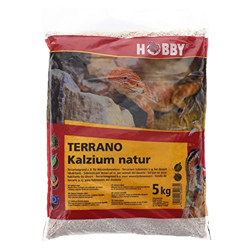 Hobby 34063 Terrano Kalzium, natur, Durchmesser 2-3 mm, 5 kg von Hobby