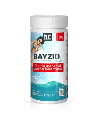 1 kg BAYZID® Chlor Granulat von Höfer Chemie wirkt schnell und zuverlässig für Pool und Schwimmbad bestellen von Höfer Chemie