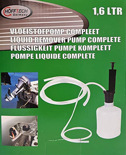 Flüssigkeit Pumpe 1,6L Umfüllpumpe Handpumpe Öl Wasser von Höfftech