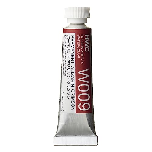 Holbein Aquarell: 5ml Tube permanente ALIZARIN CRIMSON von Holbein