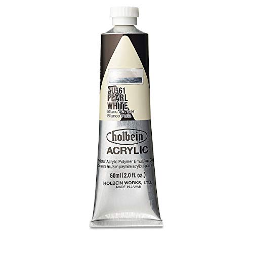 Holbein Artist Heavy Body Acrylfarbe, 60 ml, Perlweiß von Holbein