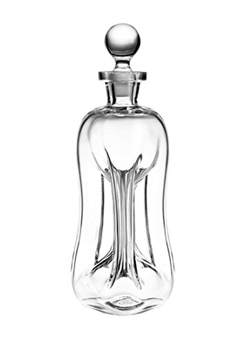 Holmegaard 3-Pillar H26 cm Klukflaske aus mundgeblasenem Glas Handarbeit, klar von Holmegaard