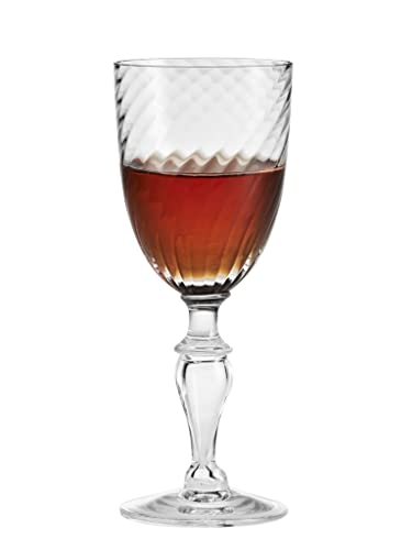 Holmegaard Dessertweinglas 10 cl Regina aus mundgeblasenem Glas, klar von Holmegaard