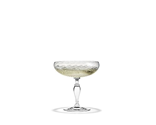 Holmegaard Champagnerglas 25 cl Regina aus mundgeblasenem Glas, klar von Holmegaard