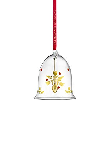Holmegaard Weihnachtsglocke groß Ann-Sofi Romme klassisches Design, klar von Holmegaard