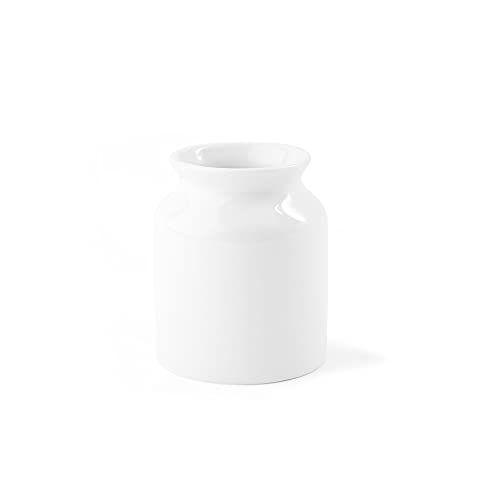 Holst Porzellan DT 212 Dressingtopf "Modern" 0,50 L, weiß, 10 x 10 x 12 cm von Holst Porzellan