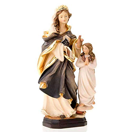 Holyart Statue Heilige Anna mit Maria als Kind, 15 cm (5.91 inc.) von Holyart