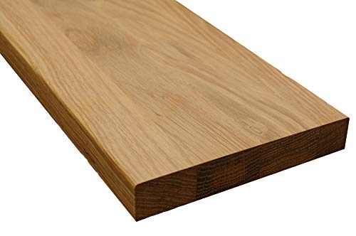 Holz-Projekt-Summer Türschwelle Eiche Massivholz Stärke:19mm Schwelle Holzschwelle Bodenschwelle für Innentüren Echtholz geölt (69.2cm (73.5er Tür) x 177mm) von Holz-Projekt-Summer