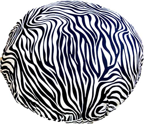 Holzdrehteile Bodenkissen Bodensitzkissen Dekokissen Kissen Sitzkissen 60 cm Zebra von Holzdrehteile