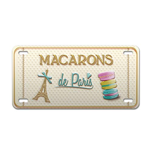 Home Dekorationsplatte Macaron De Paris, Mehrfarbig, Einheitsgröße von Enesco