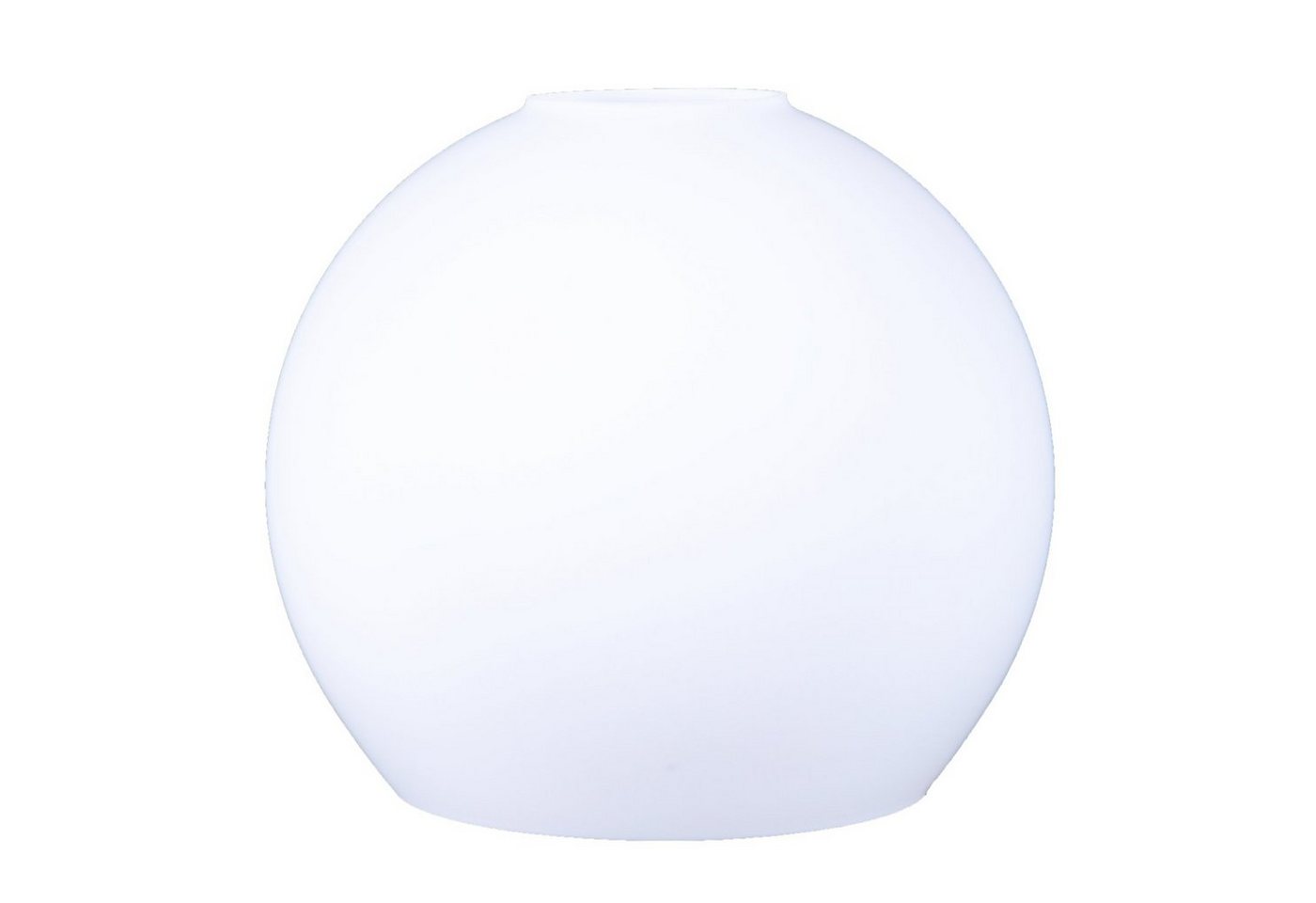 Home4Living Lampenschirm Kugelglas KL4051 opal weiß glänzend d=160/103/48mm f. E27, Dekorativ von Home4Living