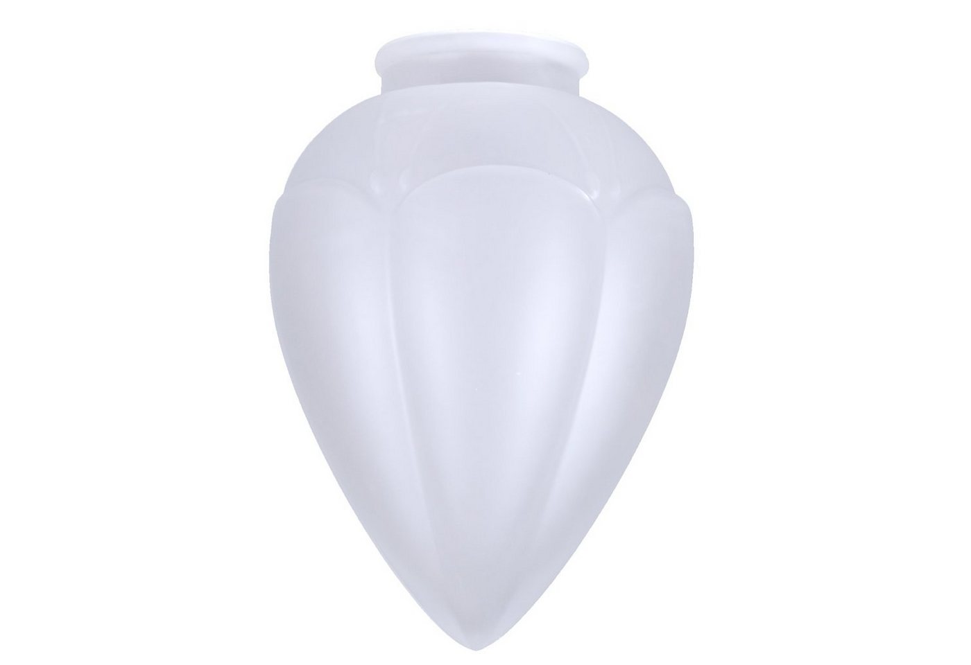 Home4Living Lampenschirm Lampenglas satiniert matt Ø 127mm Ersatzglas Leuchtenglas E27, Dekorativ von Home4Living