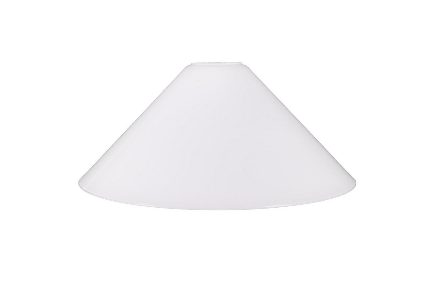 Home4Living Lampenschirm Schusterglas Lampenglas Weiß Ø 300mm, Glänzend von Home4Living