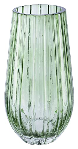 Vase - Salbeigrün - Glas - H 20 cm von Home4You