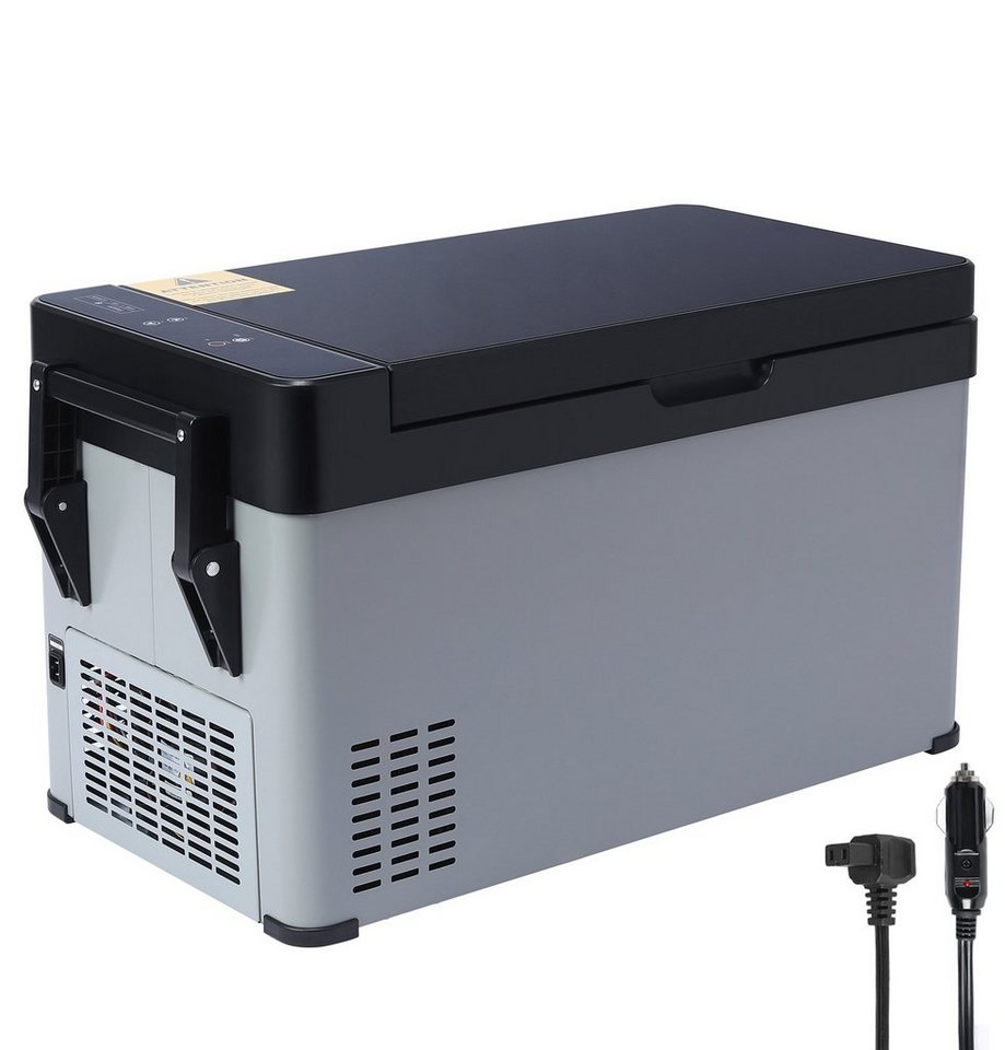 HomeMiYN Thermobehälter Kompressor kühlbox auto 38L 12V/240V tragbare Kühlschrank mit Griff von HomeMiYN