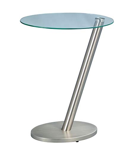 M2 Kollektion 528388 Beistelltisch, 40 x 48 x 30 cm, Metall Edelstahloptik von M2 Kollektion