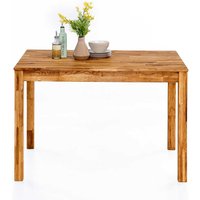 Echtholztisch aus Eiche Massivholz modern von Homedreams