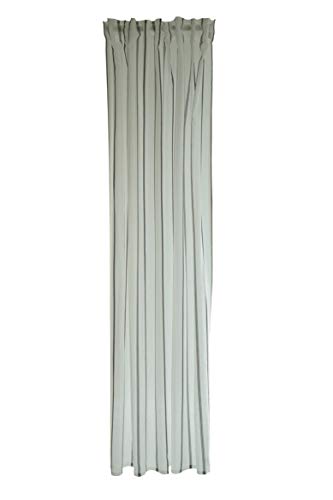 Homing halbtransparenter Vorhang grau (1Stück) 245 x 140 cm (HxB) 5496-03 von Homing