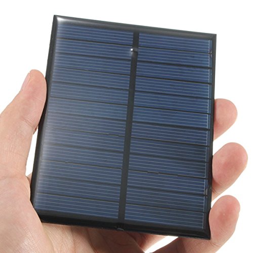 Bluelover 6V 1.1W Monokristallines 200Ma Mini-Sonnenkollektor Photovoltaik-Panel von Honfitat