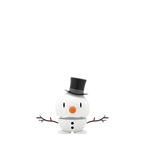 Hoptimist Snowman Hoptimist 9,5 x 5,9 x 7,8 cm S White von Hoptimist