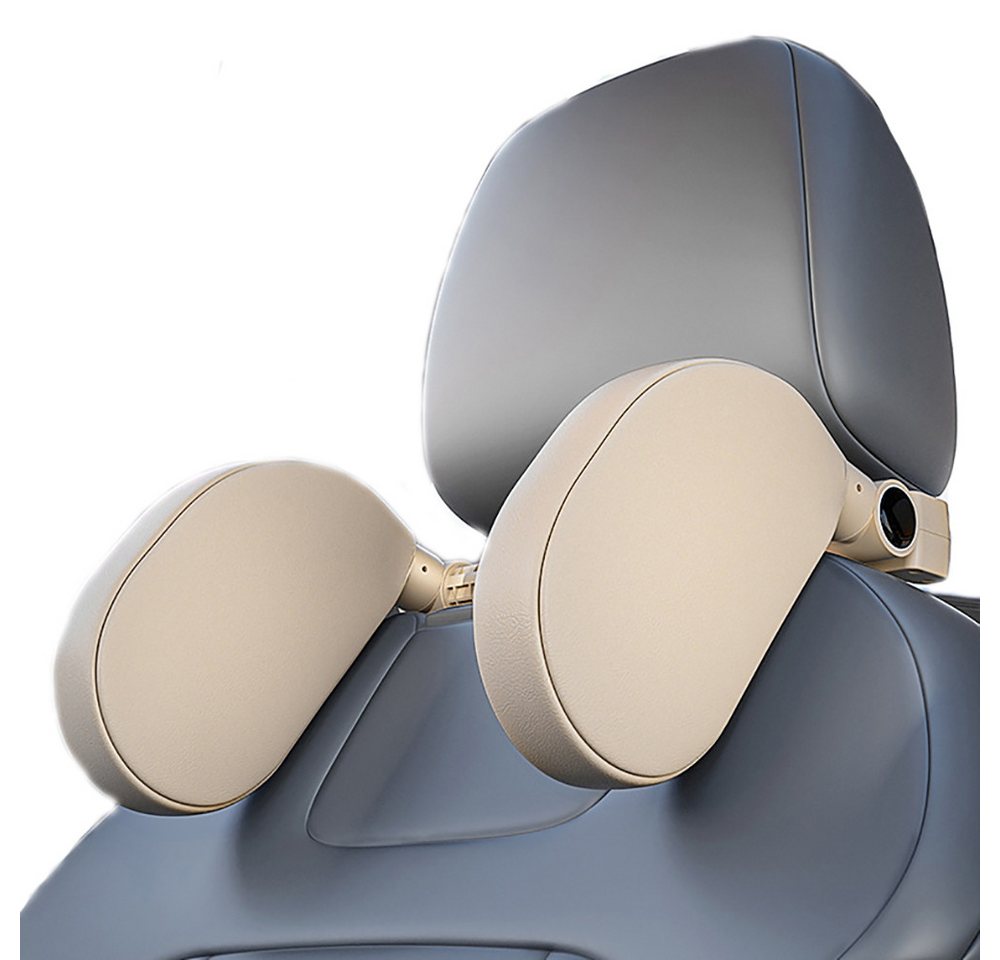 Houhence Kopfstütze Kopfstütze Auto Kinder Nackenkissen Auto Höhe einstellbar,360°Rotation von Houhence
