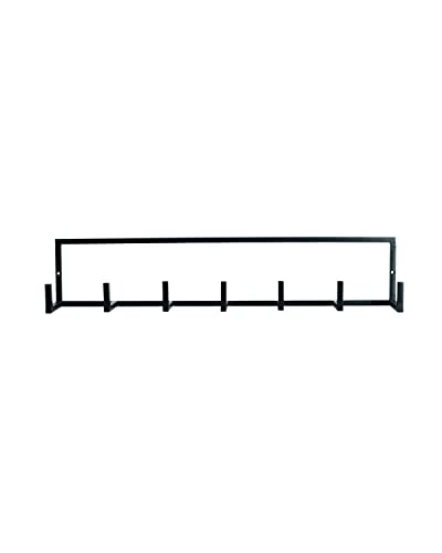 House Doctor Kleiderhakenstange, Schwarz, Rack, l: 60 cm, b: 12 cm, Stahl, Standard von House Doctor