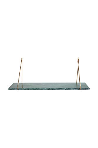 House Doctor Regal, Grüner marmor, Green Marble, 70 x 24 cm von House Doctor