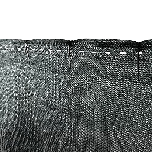 Gartenzaun Sichtschutznetz 1,2 x 35 m - anthrazit - Zaunblende Schattiernetz Tennisblende von Hummelladen