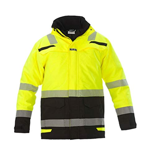 Hydrowear 072395YB Utah Winter-Parka Gelb/Schwarz Größe 4XL von Hydrowear