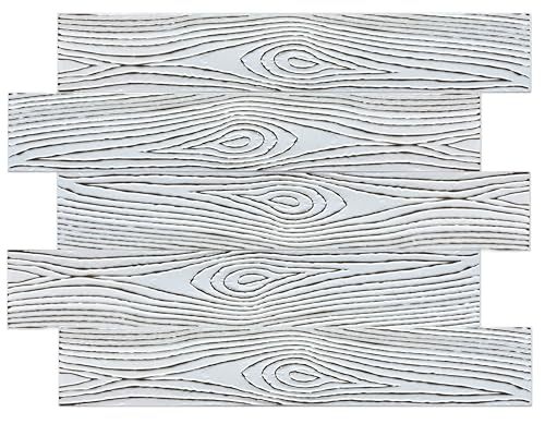 Polystyrol Paneele, Deckenpaneele Wandpaneele, Dekoren, Decken - Styropor Wandverkleidung, 3mm dick - 100x16,7cm / ‎0,16m² - 1 Stück (Texture 08-brown) von I K H E MALARKA