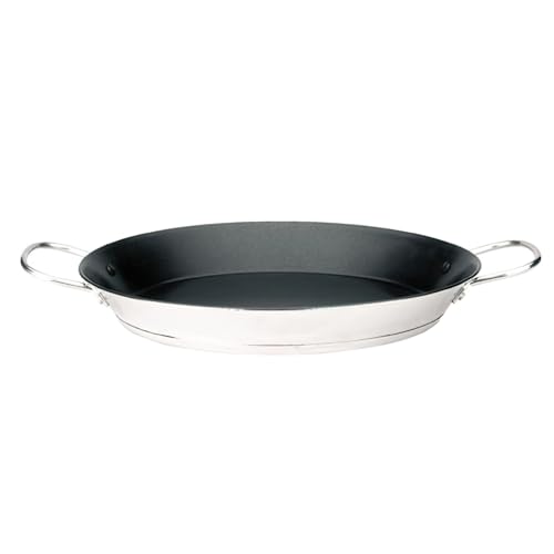 IBILI - Paella-Pfanne Bistrot, 36 cm, Edelstahl, Anti-Haft, 7 Portionen, geeignet für Induktion von IBILI