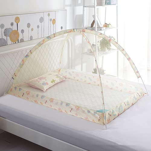 Mückennetz Babybett Moskitonetz Universal Pop Up Insektennetz klappbar Moskitozelt Mobile Bogen Mosquito Nets Mesh Baldachin Reisebett Kinderwagen Fliegennetz Kinderbett Fliegengitter von IBLUELOVER