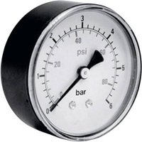 ICH Manometer 306.40.10 Anschluss (Manometer): Rückseite 0 bis 10 bar Außengewinde 1/8  1St. von ICH