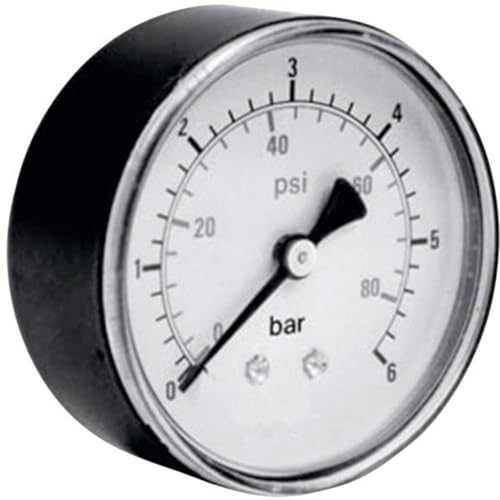 ICH Manometer 306.63.10 Anschluss (Manometer): Rückseite 0 bis 10 bar Außengewinde 1/4 1St. von ICH