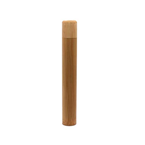 IHEHUA Tragbare Zahnbürste aus natürlichem Bambus, geeignet für Reisen, umweltfreundlich, für Haushalt und Organizer unter dem Bett von IHEHUA