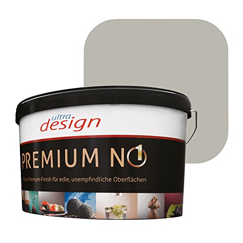 IMparat Ultra design Premium No.1 Wandfarbe, Farbfamilie Zeitlose Eleganz: Grautöne, Innenfarbe für glatte, matte, farbige Wände, hohe Deckkraft, Farbton UD 11-09, 60 ml Musterglas von IMparat