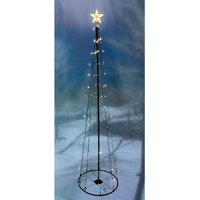 Inda-exclusiv - led Metall Weihnachtsbaum 180 cm Außen-DLK060W-Linder von INDA-EXCLUSIV